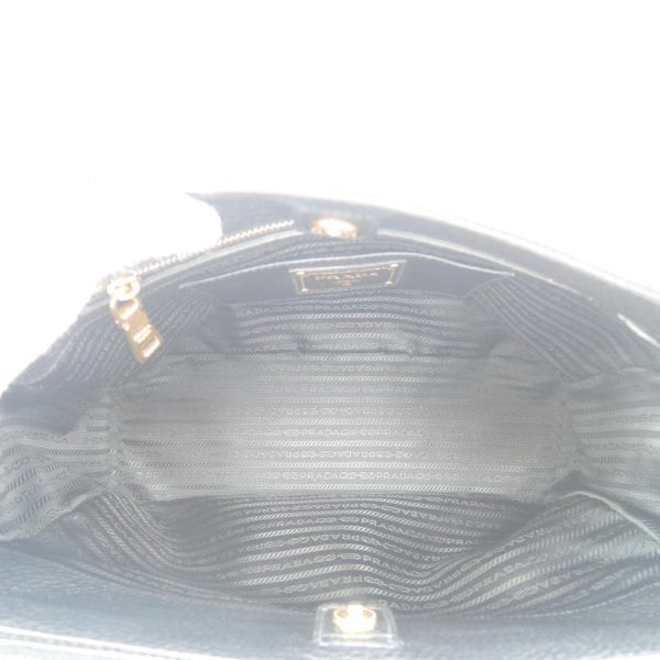 98931 6 Prada Vit Daino Bag Black