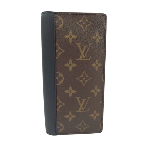 98955 1 Louis Vuitton Portefeuil Brazza Monogram Brown