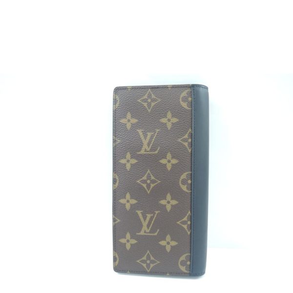 98955 2 Louis Vuitton Portefeuil Brazza Monogram Brown