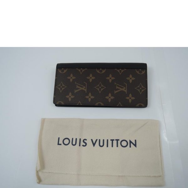 98955 6 Louis Vuitton Portefeuil Brazza Monogram Brown