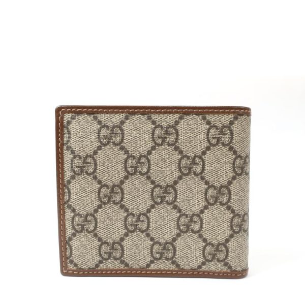 98965 2 Gucci GG Bifold Wallet Brown