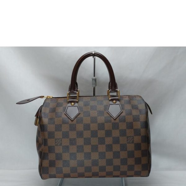 99008 1 LOUIS VUITTON Speedy 25 Handbag Damier Ebene