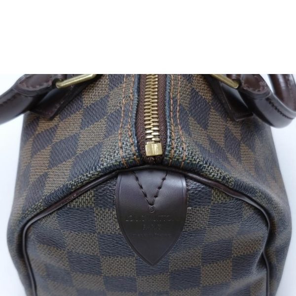 99008 10 LOUIS VUITTON Speedy 25 Handbag Damier Ebene