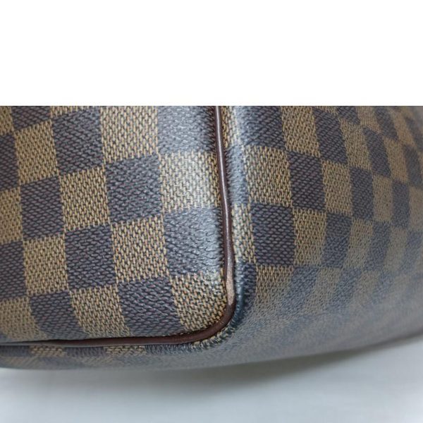 99008 9 LOUIS VUITTON Speedy 25 Handbag Damier Ebene