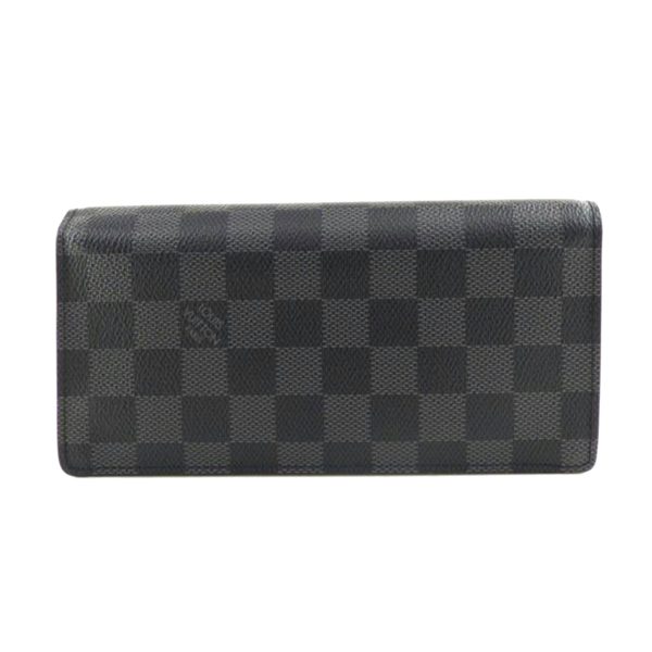 99026 2 Louis Vuitton Portefeuille Braza Graphite Wallet Black