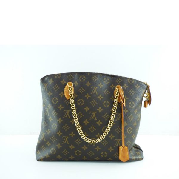 99118 2 Louis Vuitton Lockit Chain Monogram Handbag Brown