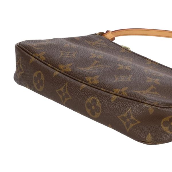 99161 3 Louis Vuitton Pochette Accessoire Monogram Pouch Brown