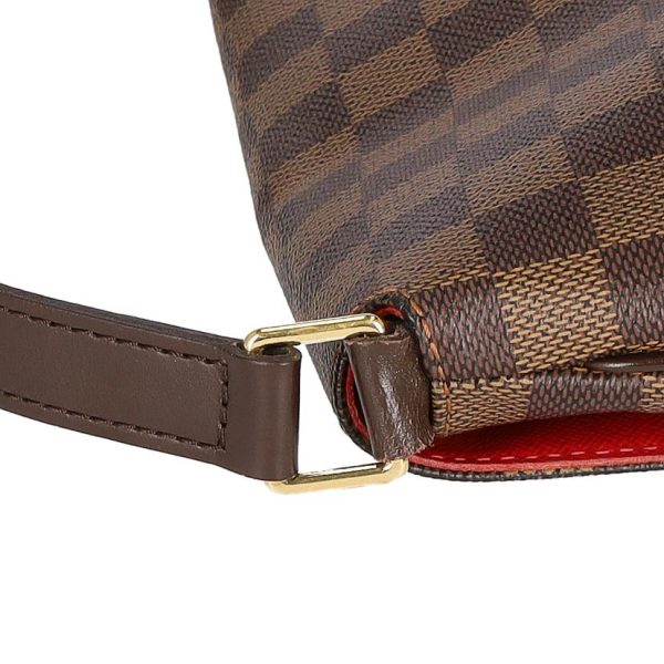 99216 8 Louis Vuitton Musette Damier Ebene Shoulder Bag Brown