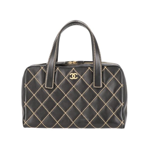 99222 1 Chanel Wild Stitch Leather Handbag