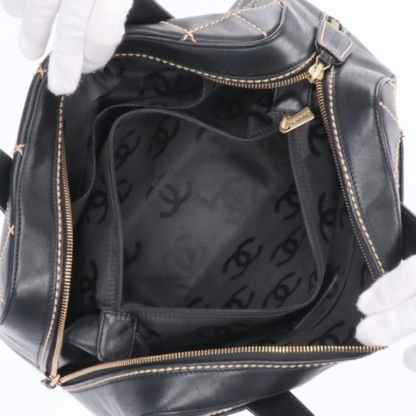 99222 6 Chanel Wild Stitch Leather Handbag