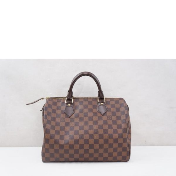 99239 1 Louis Vuitton Speedy 30 Handbag Damier Ebene