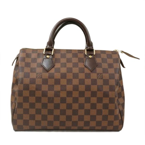 99239 2 Louis Vuitton Speedy 30 Handbag Damier Ebene