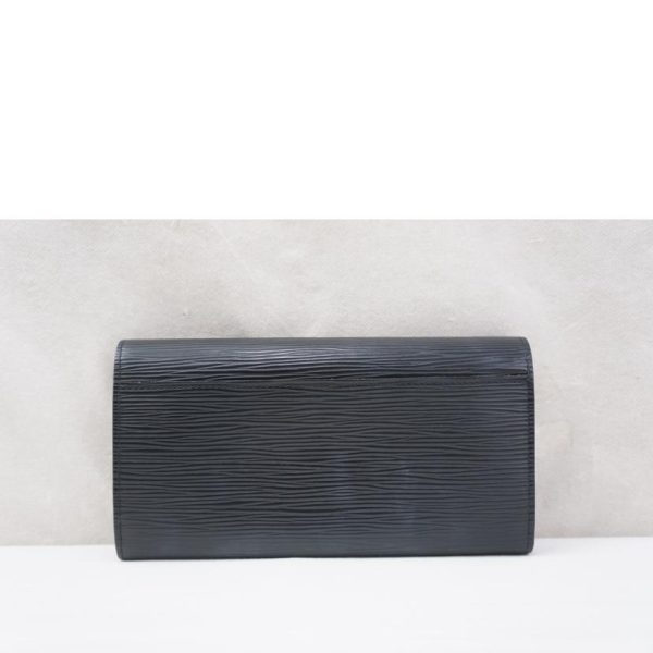 99260 2 Louis Vuitton Portefeuille Sala Epi Wallet Black