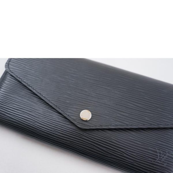 99260 8 Louis Vuitton Portefeuille Sala Epi Wallet Black