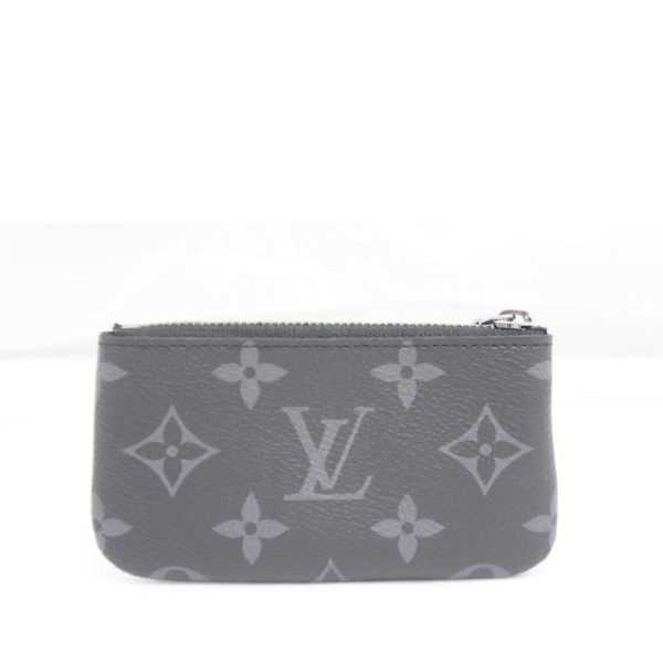 99263 2 Louis Vuitton Clé Pochette Monogram Eclipse Reverse Black