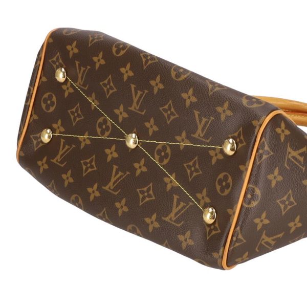 99284 3 Louis Vuitton Tivoli PM Bag Monogram Brown