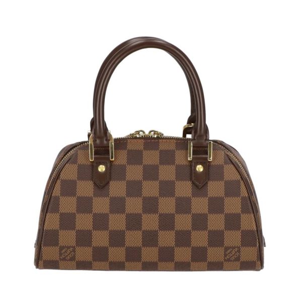 99291 2 Louis Vuitton Ribera Mini Bag Damier Ebene Brown