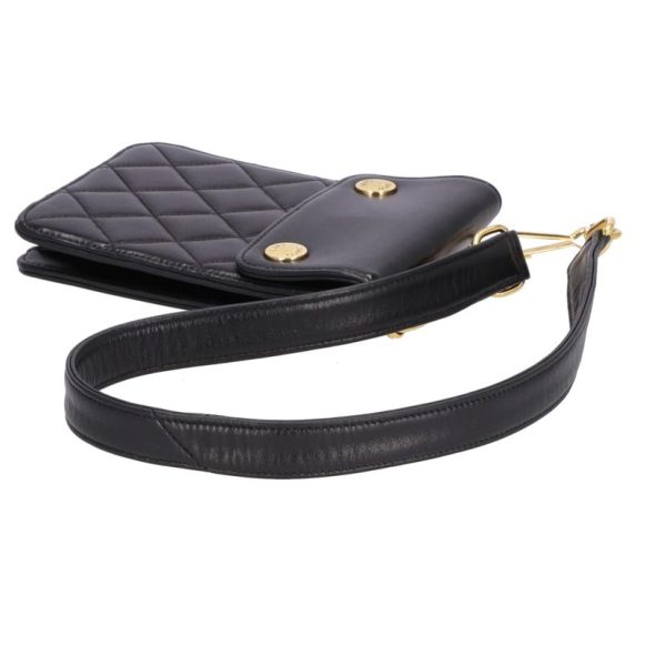 99315 4 Chanel Matra Sera Pouch Black