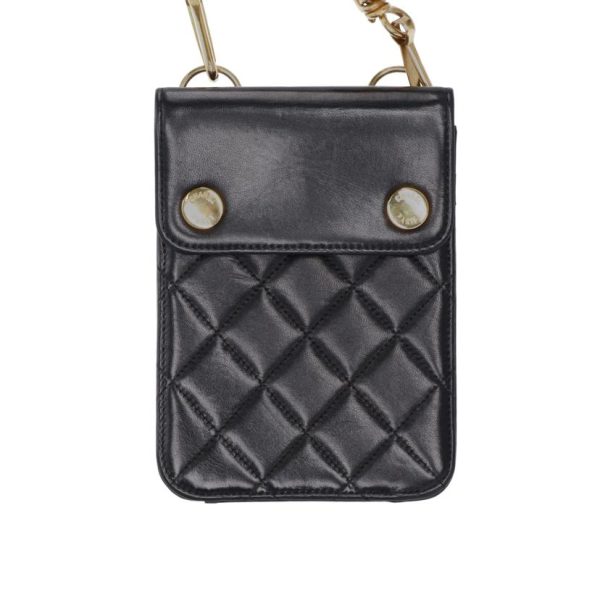 99315 6 Chanel Matra Sera Pouch Black