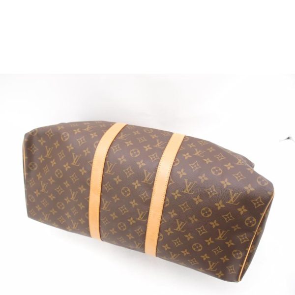 99320 3 Louis Vuitton Keepall 50 Monogram Bag Brown