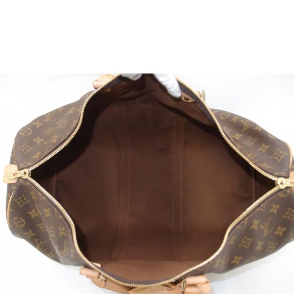 99320 5 Louis Vuitton Keepall 50 Monogram Bag Brown