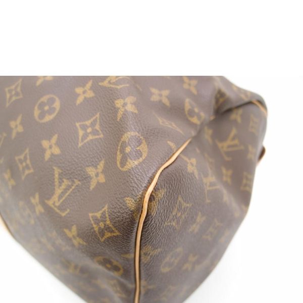 99320 6 Louis Vuitton Keepall 50 Monogram Bag Brown