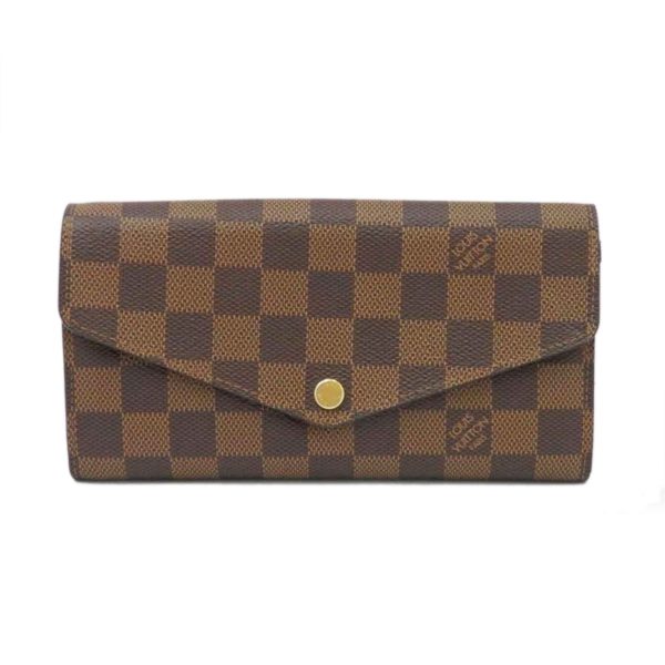 99341 1 Louis Vuitton Portefeuil Sala Damier Wallet Brown