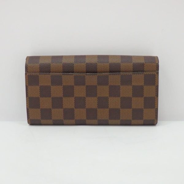 99341 2 Louis Vuitton Portefeuil Sala Damier Wallet Brown