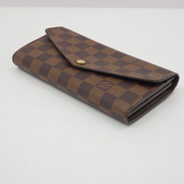 99341 3 Louis Vuitton Portefeuil Sala Damier Wallet Brown