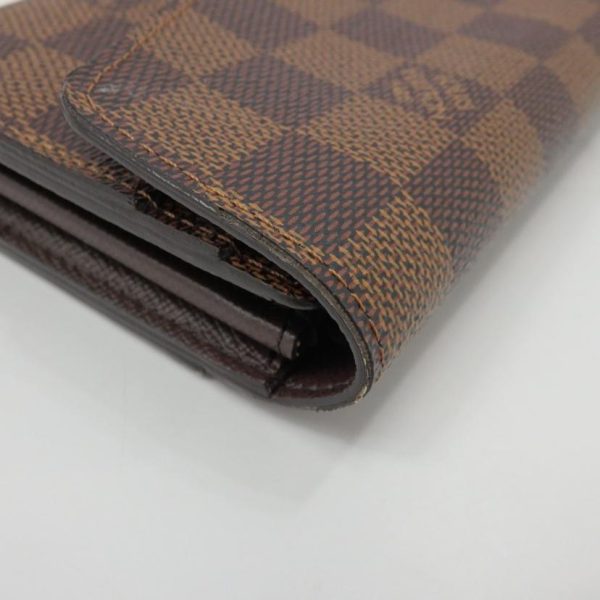 99341 7 Louis Vuitton Portefeuil Sala Damier Wallet Brown