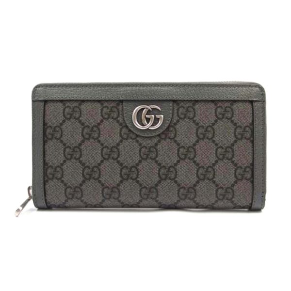 99380 1 Gucci Ophidia Double G Zip Around Wallet