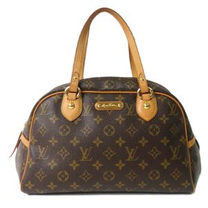 99550 1 Louis Vuitton On the Go PM Monogram Giant 2Way Bag Brown