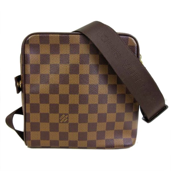 99611 1 Louis Vuitton Olaf PM Messenger Bag Damier Ebene