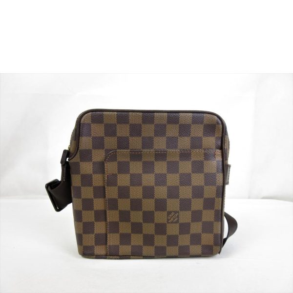 99611 2 Louis Vuitton Olaf PM Messenger Bag Damier Ebene