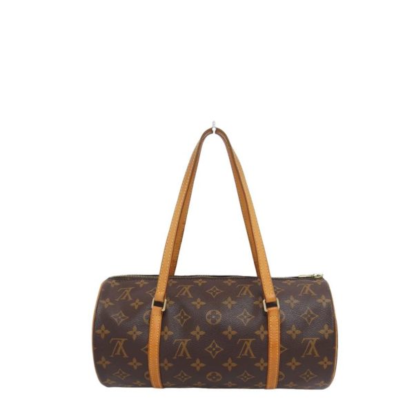 99646 2 Louis Vuitton Papillon 30 Handbag Monogram Brown