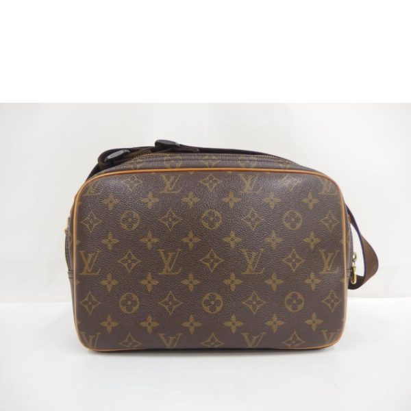 99655 2 Louis Vuitton Reporter PM Bag Monogram Brown