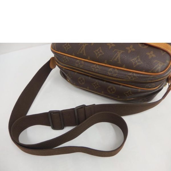 99655 4 Louis Vuitton Reporter PM Bag Monogram Brown