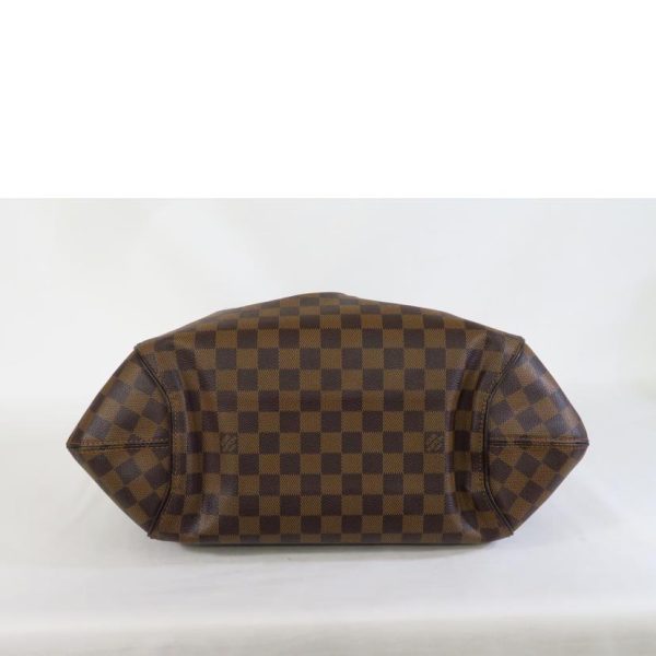 99674 3 Louis Vuitton Sistina Damier Handbag Ebene Brown