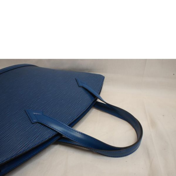 99713 4 Louis Vuitton Saint Jacques Bag Epi Blue