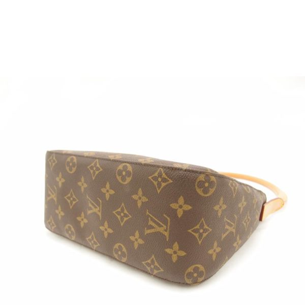 99733 3 Louis Vuitton Looping MM Monogram Bag Brown