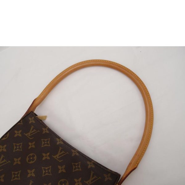 99733 4 Louis Vuitton Looping MM Monogram Bag Brown