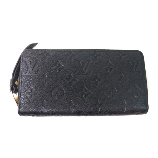 99734 1 Louis Vuitton Zippy Wallet Wallet Monogram Empreinte Noir