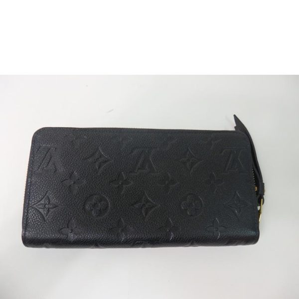 99734 2 Louis Vuitton Zippy Wallet Wallet Monogram Empreinte Noir