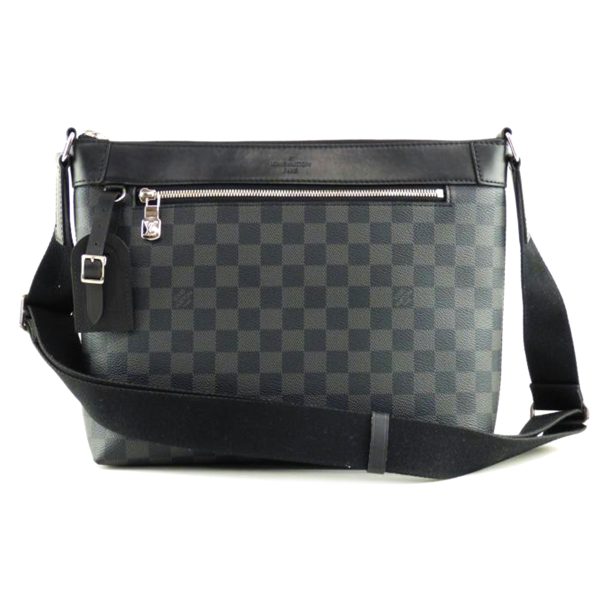 99736 1 Louis Vuitton Mick PM NM Damier Graphite Handbag Black