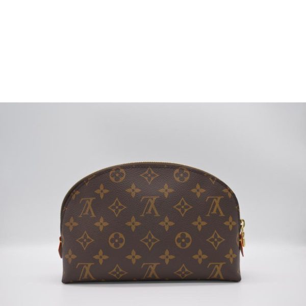 99761 2 Louis Vuitton Pochette Cosmetic GM Monogram Pouch Brown