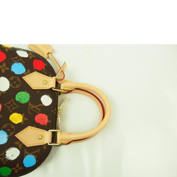 99892 4 Louis Vuitton Alma BB Canvas Hand Bag Kusama