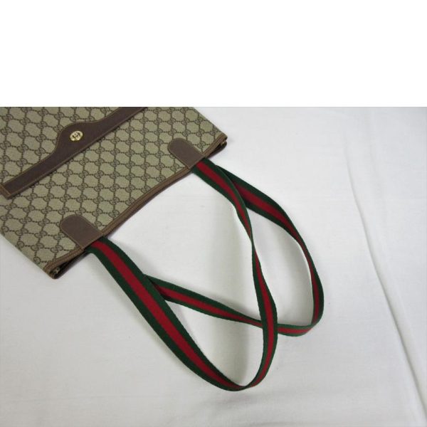 99949 4 Gucci GG Plus Sherry Line Tote Bag Beige