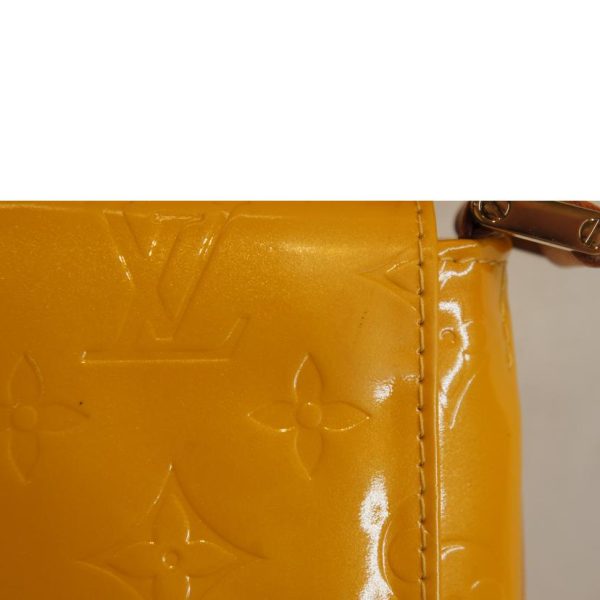 99967 7 Louis Vuitton Thompson Street Bag Vernis Leather Yellow