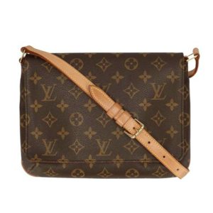 99995 1 Prada Logo Jacquard Canvas 2 Way Crossbody Handbag Brown