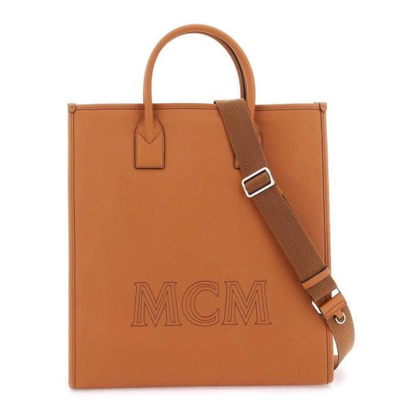 9fe386a2cb39ce2 ik 1 MCM Brown Marrone klassic tote bag